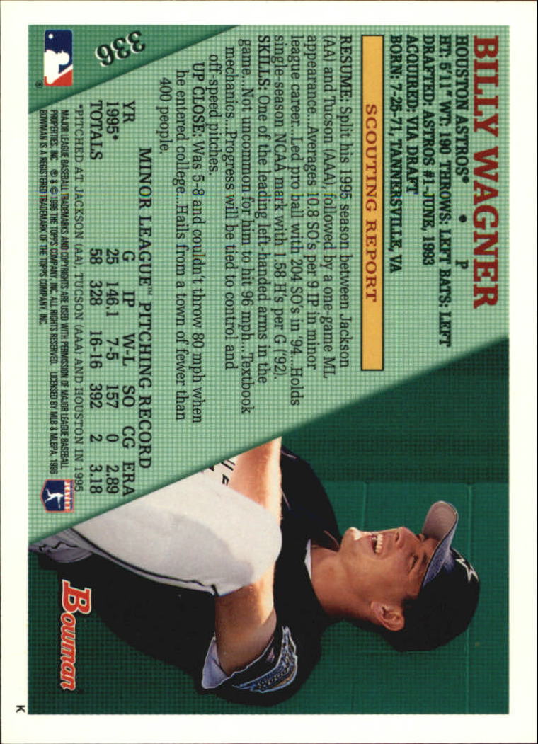A7727- 1996 Bowman Baseball Cards 251-385 +Inserts -You Pick- 15+ FREE US SHIP - Picture 171 of 271