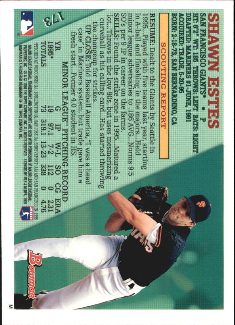 1996 Bowman Baseball "Foil" Parallel Cards - Picture 85 of 197