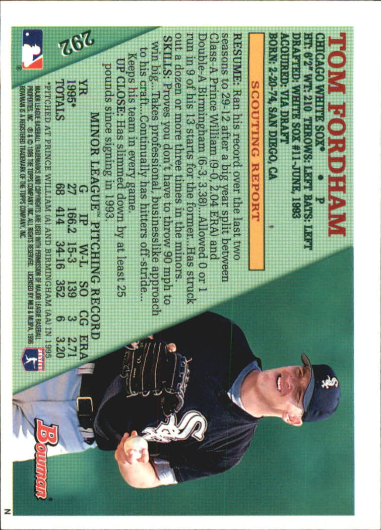 Sports Card Back