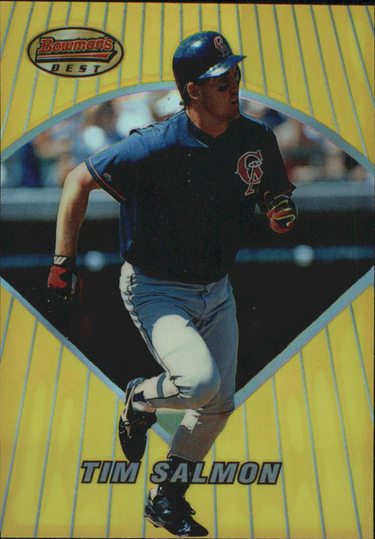 1996 Bowman's Best Previews Refractors #BBP6 Tim Salmon