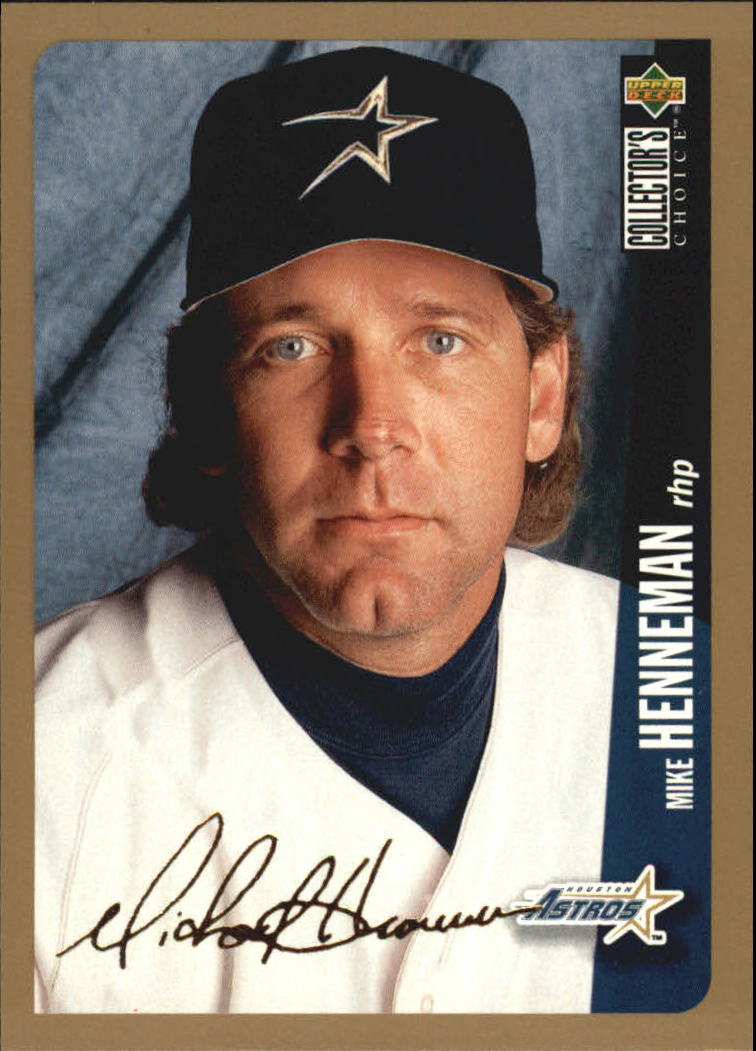 1996 Collector's Choice Gold Signature #162 Mike Henneman