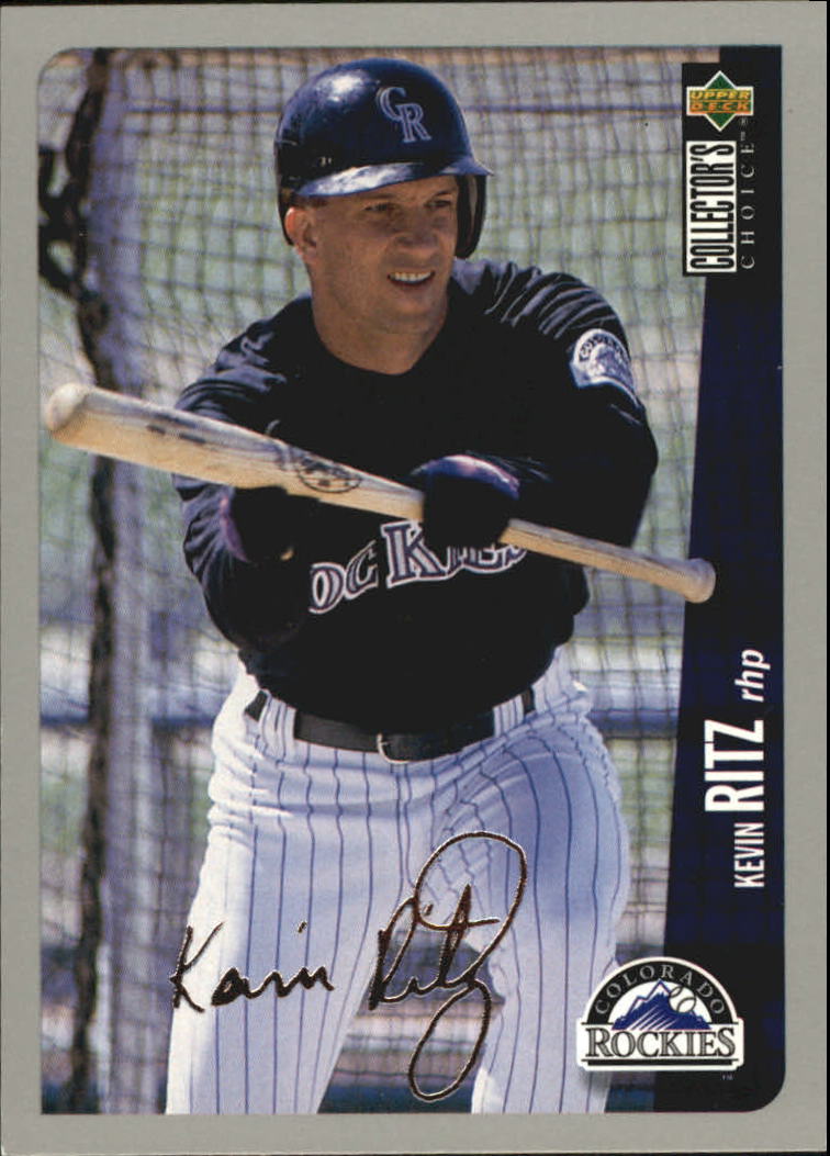 1996 Collector's Choice Silver Signature #137 Kevin Ritz