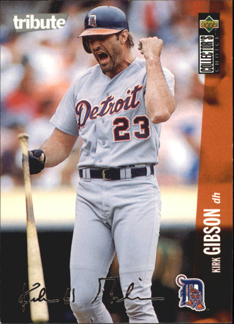 1996 Collector's Choice Silver Signature #142 Kirk Gibson