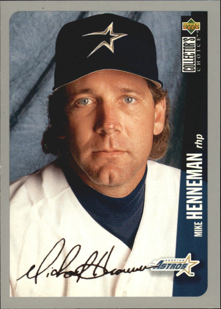 1996 Collector's Choice Silver Signature #162 Mike Henneman