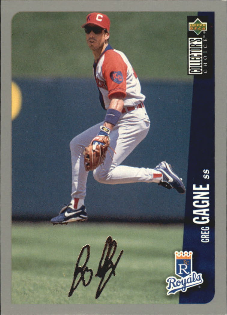 1996 Collector's Choice Silver Signature #172 Greg Gagne