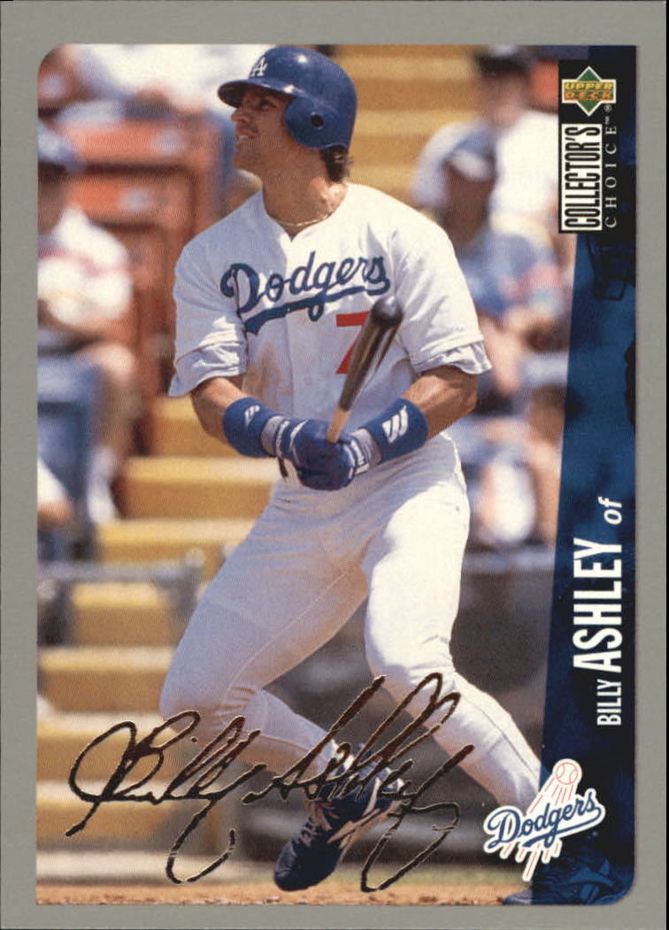 1996 Collector's Choice Silver Signature #178 Billy Ashley