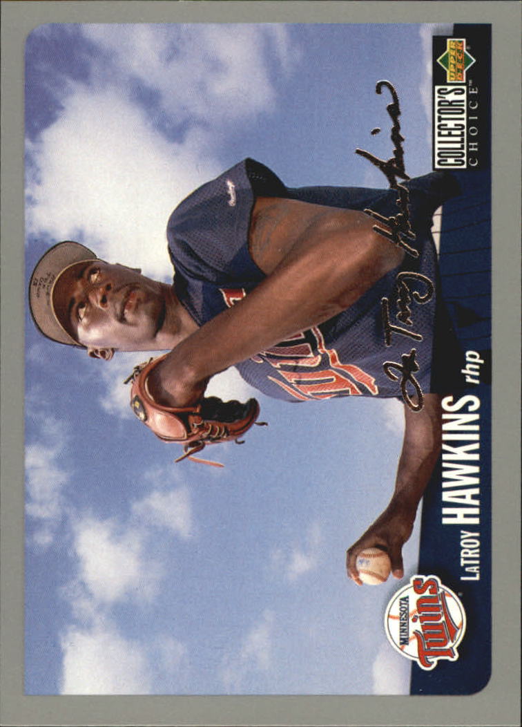 1996 Collector's Choice Silver Signature #198 LaTroy Hawkins