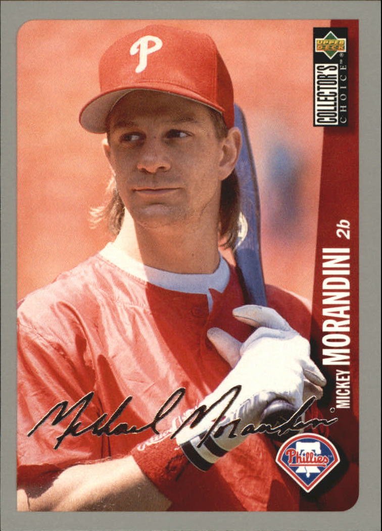 1996 Collector's Choice Silver Signature #256 Mickey Morandini - NM-MT