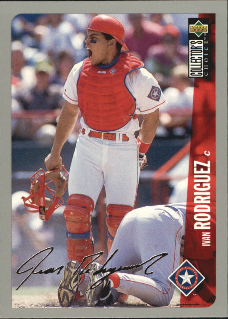 1996 Collector's Choice Silver Signature #345 Ivan Rodriguez