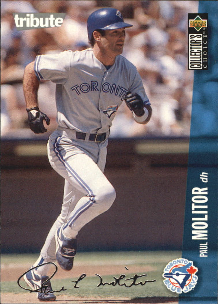 1996 Collector's Choice Silver Signature #355 Paul Molitor