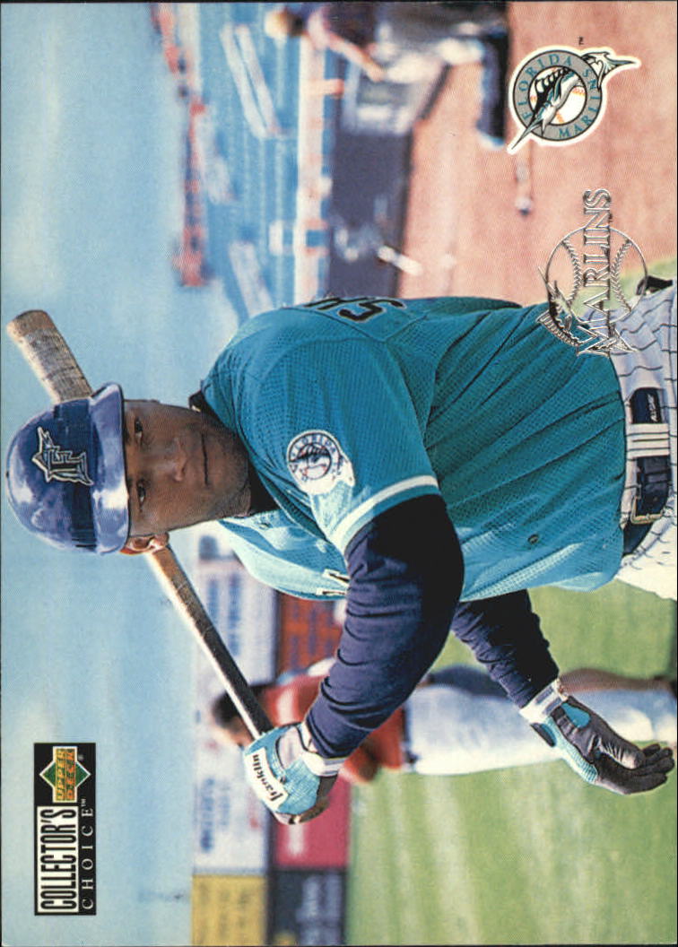 1996 Collector's Choice #560 Gary Sheffield Florida Marlins Baseball Card NM