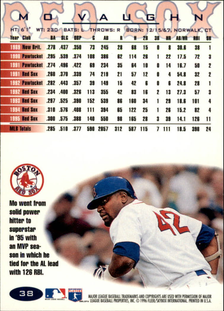 A5006- 1996 Fleer Tiffany Baseball Card #s 1-250 -You Pick- 15+ FREE US SHIP