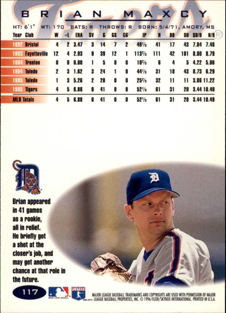 A5006- 1996 Fleer Tiffany Baseball Karte #S 1-250 -du Pick- 15 + Gratis US - Bild 149 von 355