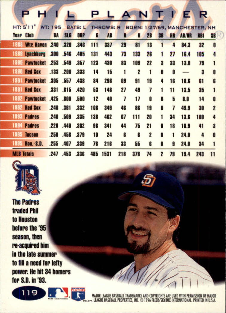 A5006- 1996 Fleer Tiffany Baseball Karte #S 1-250 -du Pick- 15 + Gratis US - Bild 153 von 355