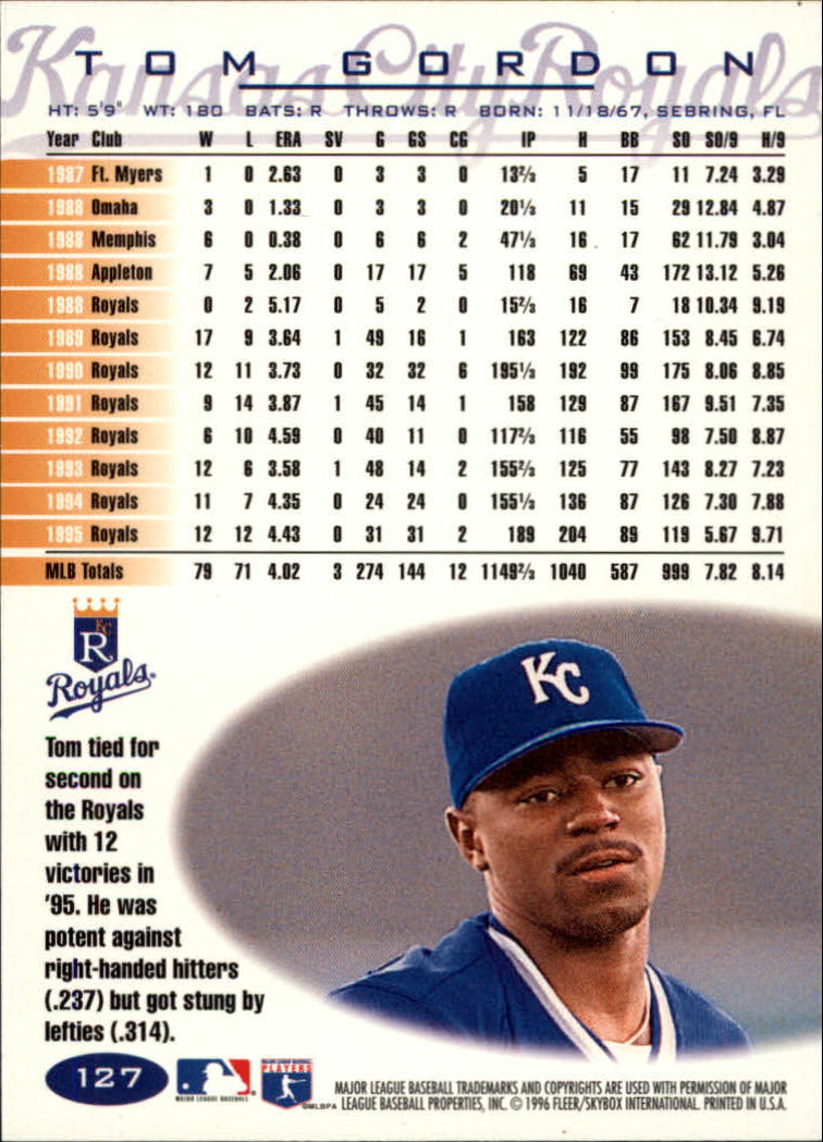 A5006- 1996 Fleer Tiffany Baseball Karte #S 1-250 -du Pick- 15 + Gratis US - Bild 159 von 355