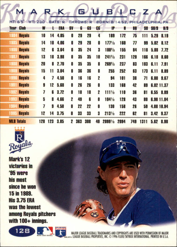 A5006- 1996 Fleer Tiffany Baseball Karte #S 1-250 -du Pick- 15 + Gratis US - Bild 161 von 355