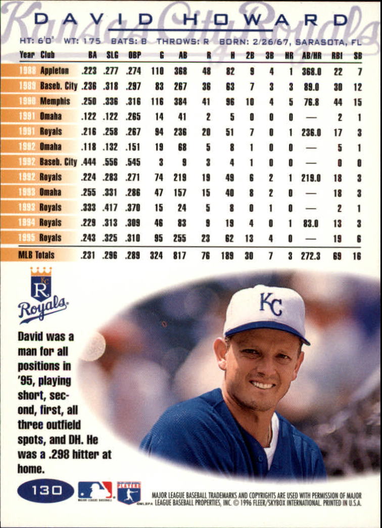 A5006- 1996 Fleer Tiffany Baseball Karte #S 1-250 -du Pick- 15 + Gratis US - Bild 165 von 355