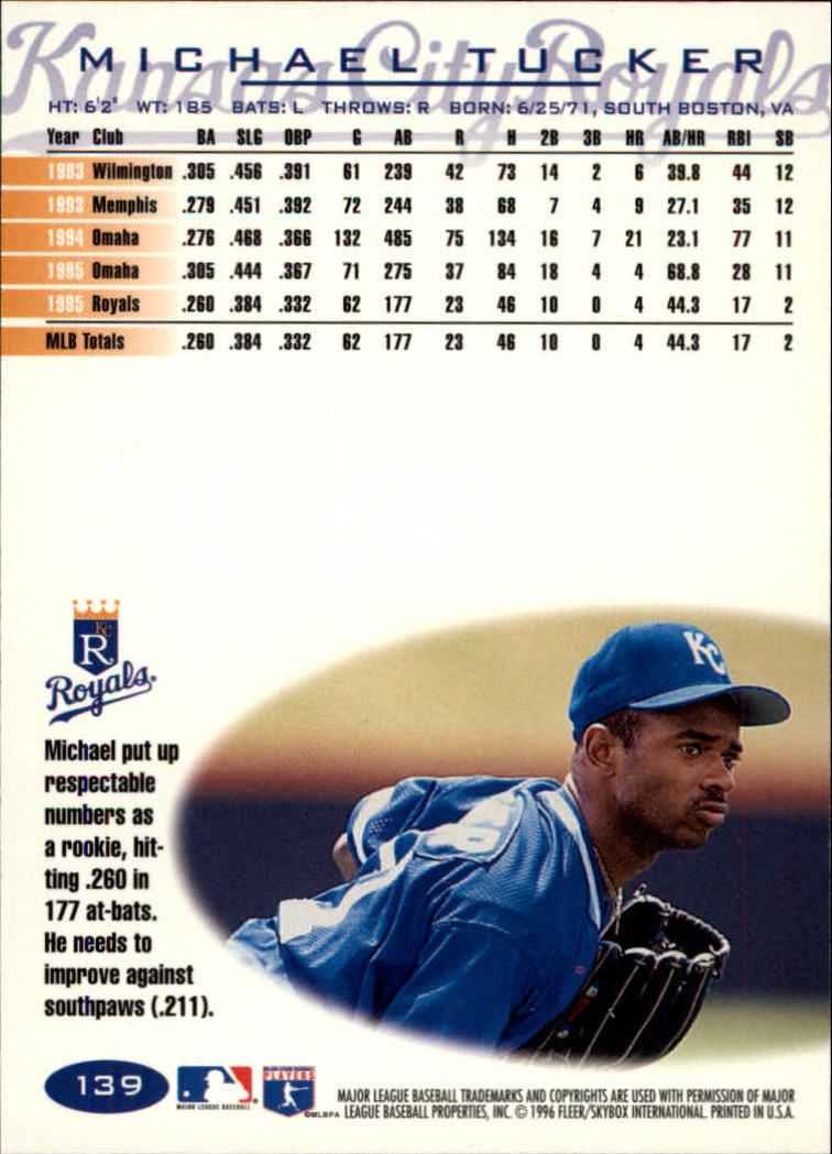 A5006- 1996 Fleer Tiffany Baseball Karte #S 1-250 -du Pick- 15 + Gratis US - Bild 177 von 355