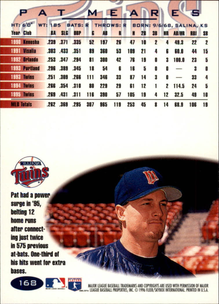 A5006- 1996 Fleer Tiffany Baseball Karte #S 1-250 -du Pick- 15 + Gratis US - Bild 233 von 355