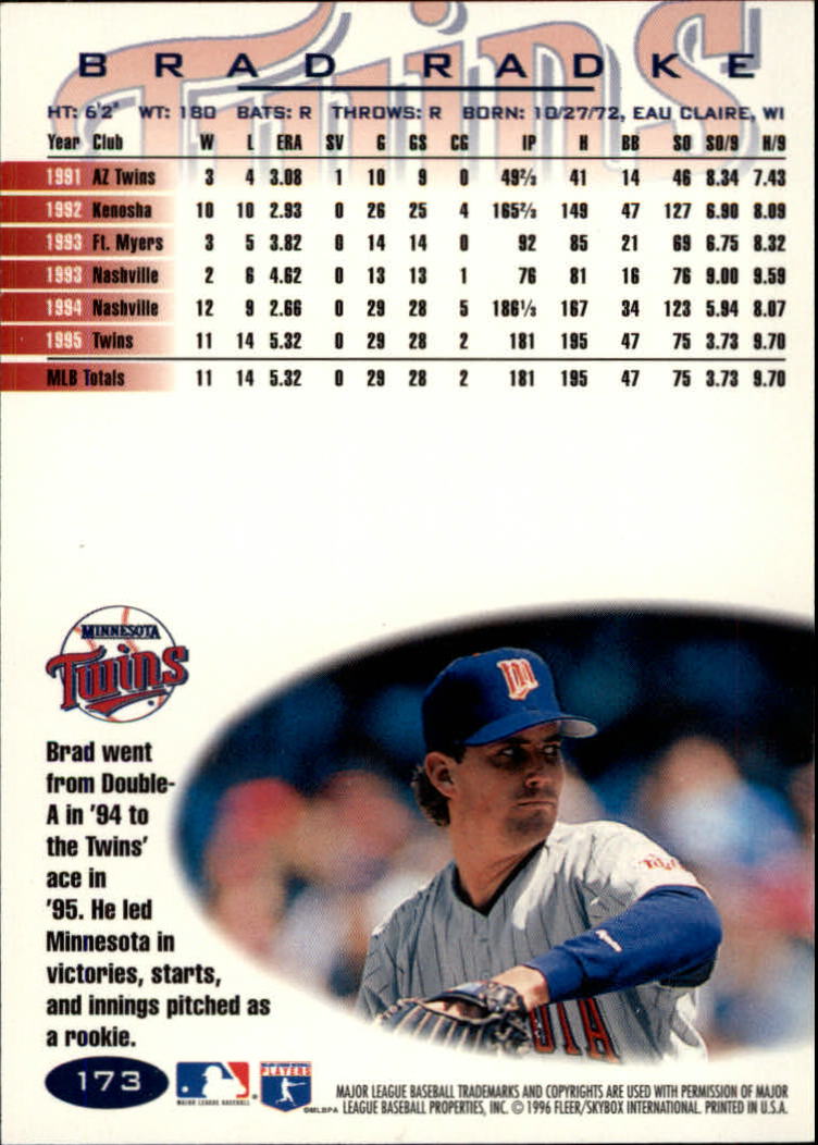 A5006- 1996 Fleer Tiffany Baseball Karte #S 1-250 -du Pick- 15 + Gratis US - Bild 239 von 355