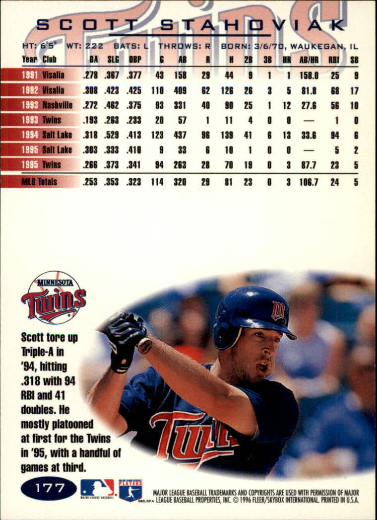 A5006- 1996 Fleer Tiffany Baseball Karte #S 1-250 -du Pick- 15 + Gratis US - Bild 247 von 355