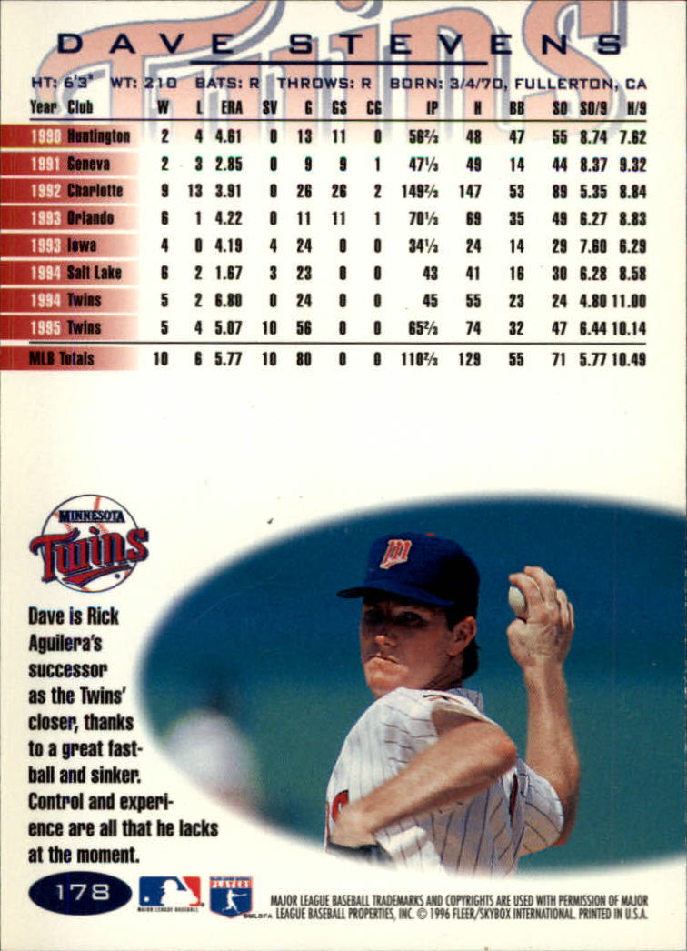 A5006- 1996 Fleer Tiffany Baseball Karte #S 1-250 -du Pick- 15 + Gratis US - Bild 249 von 355