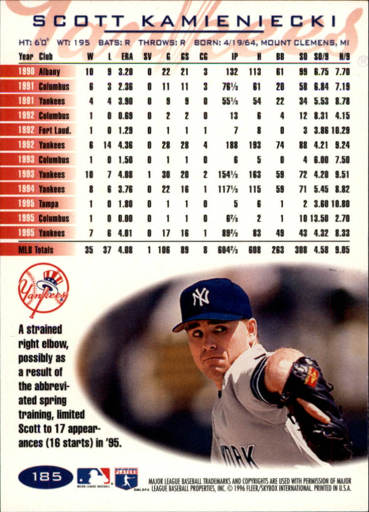 A5006- 1996 Fleer Tiffany Baseball Karte #S 1-250 -du Pick- 15 + Gratis US - Bild 257 von 355