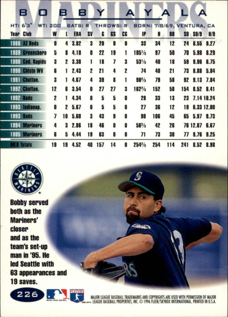 A5006- 1996 Fleer Tiffany Baseball Karte #S 1-250 -du Pick- 15 + Gratis US - Bild 317 von 355