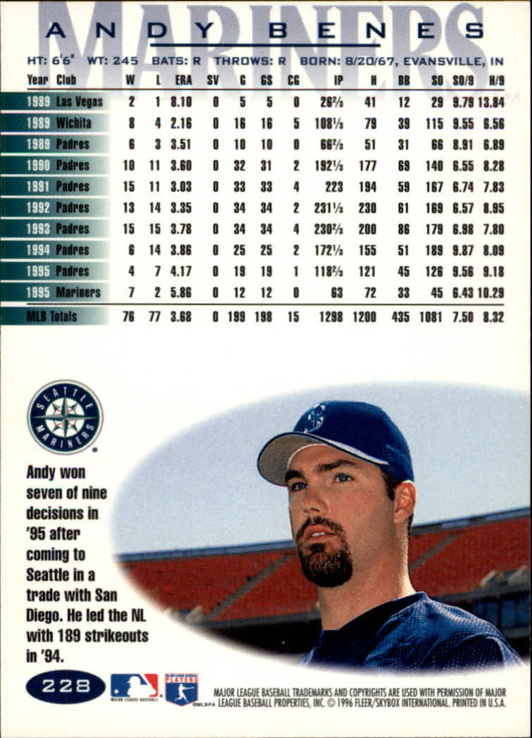 A5006- 1996 Fleer Tiffany Baseball Karte #S 1-250 -du Pick- 15 + Gratis US - Bild 321 von 355