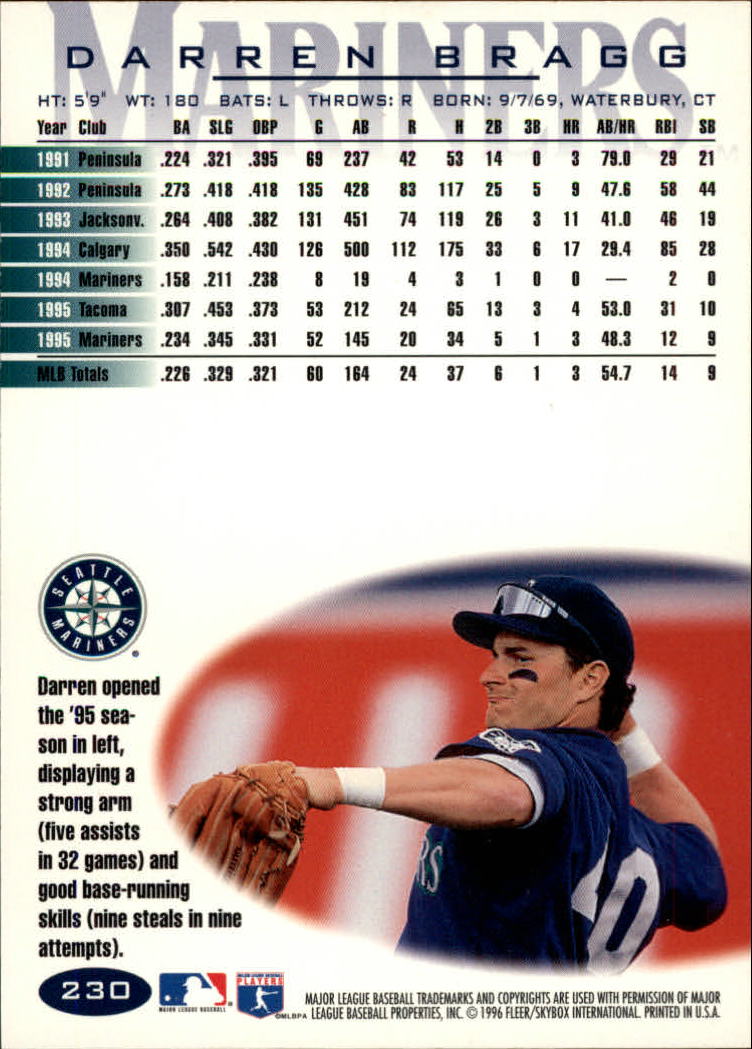 A5006- 1996 Fleer Tiffany Baseball Karte #S 1-250 -du Pick- 15 + Gratis US - Bild 325 von 355