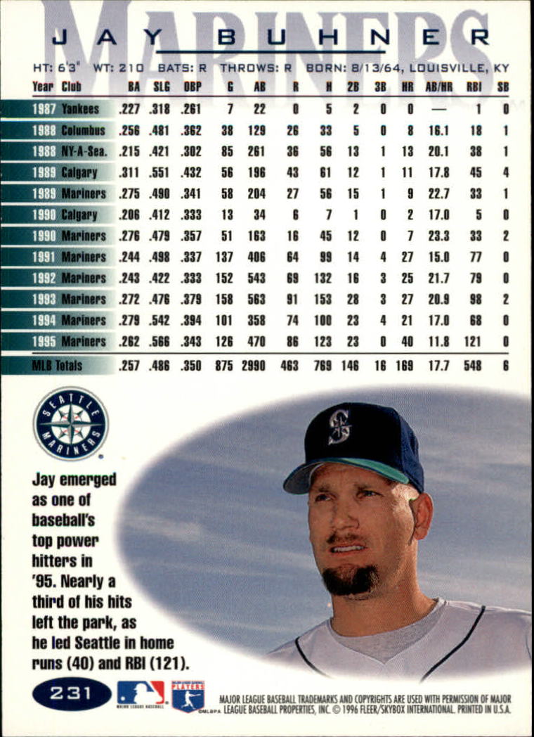 A5006- 1996 Fleer Tiffany Baseball Karte #S 1-250 -du Pick- 15 + Gratis US - Bild 327 von 355