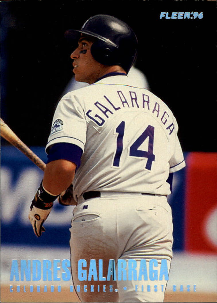 1996 Fleer Baseball "Tiffany" Parallel Cards - Picture 120 of 181