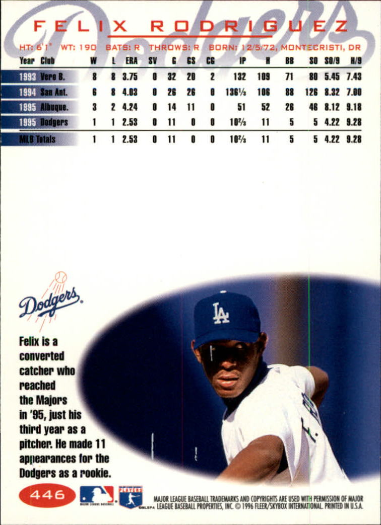 1996 Fleer Baseball "Tiffany" Parallel Cards - Picture 151 of 181