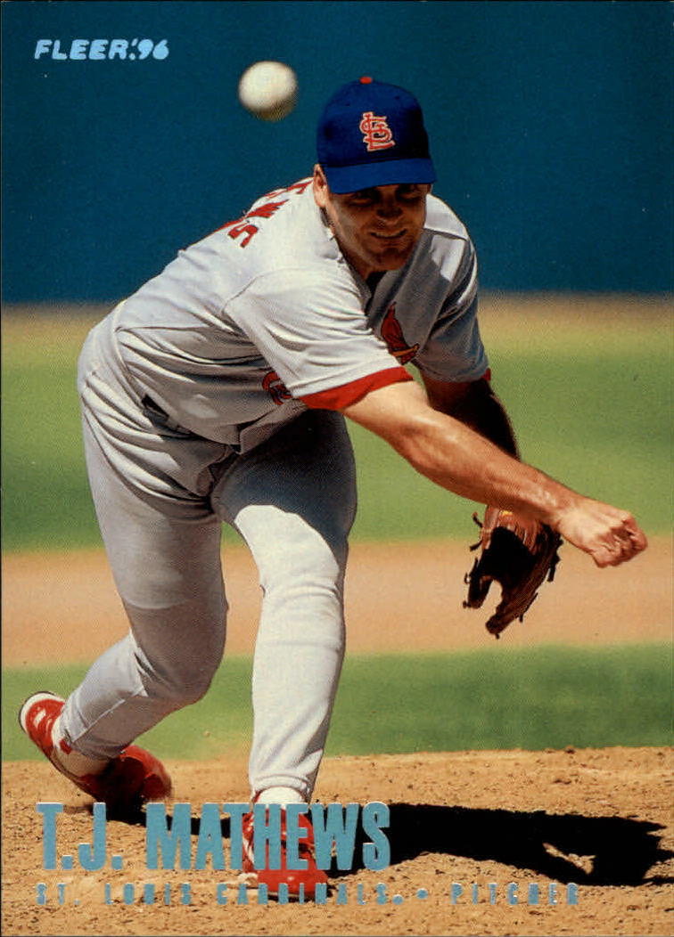 1996 Fleer Baseball "Tiffany" Parallel Cards - Picture 166 of 181