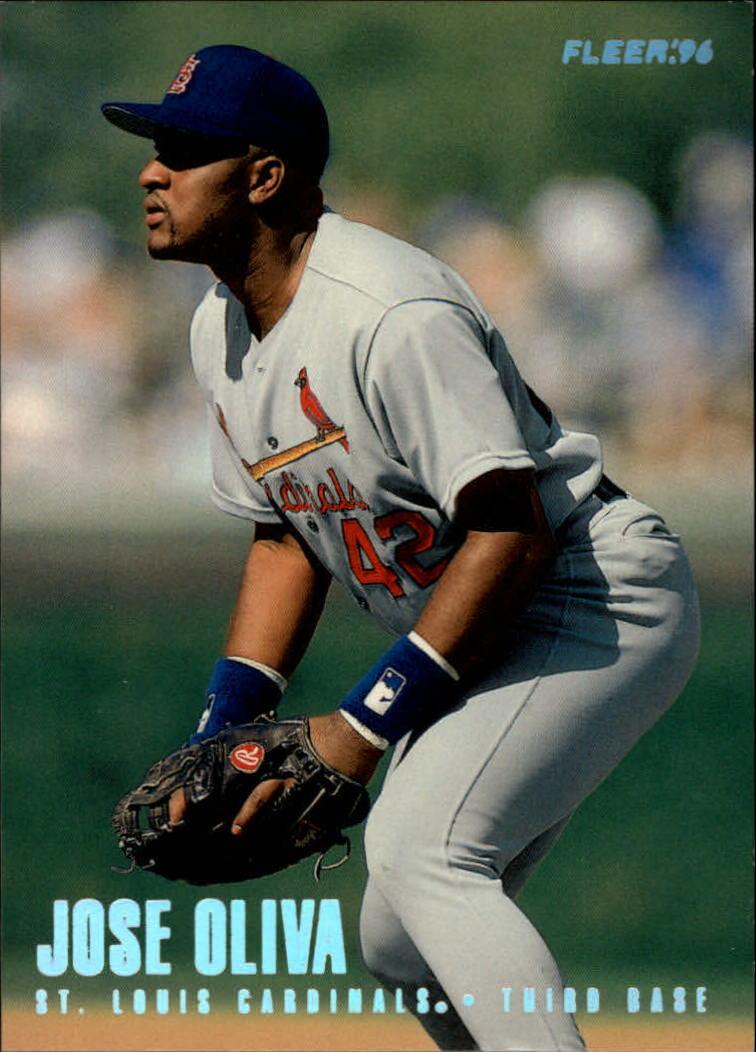 1996 Fleer Baseball "Tiffany" Parallel Cards - Picture 168 of 181