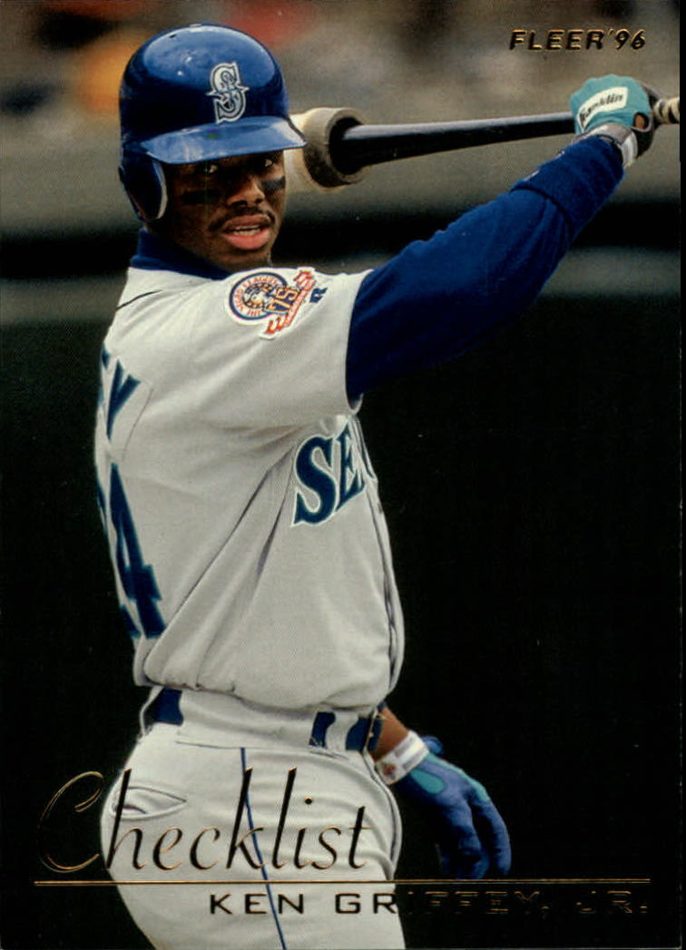 1996 Fleer Baseball "Checklists" Insert Cards - Picture 4 of 21