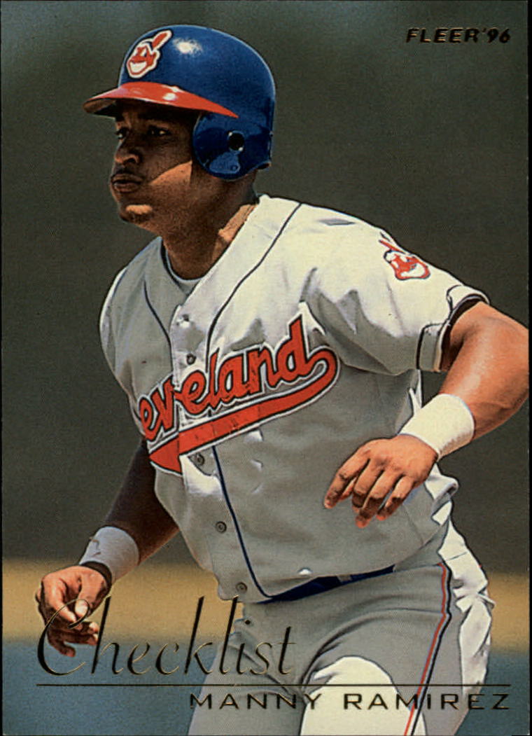 1996 Fleer Baseball "Checklists" Insert Cards - Picture 12 of 21
