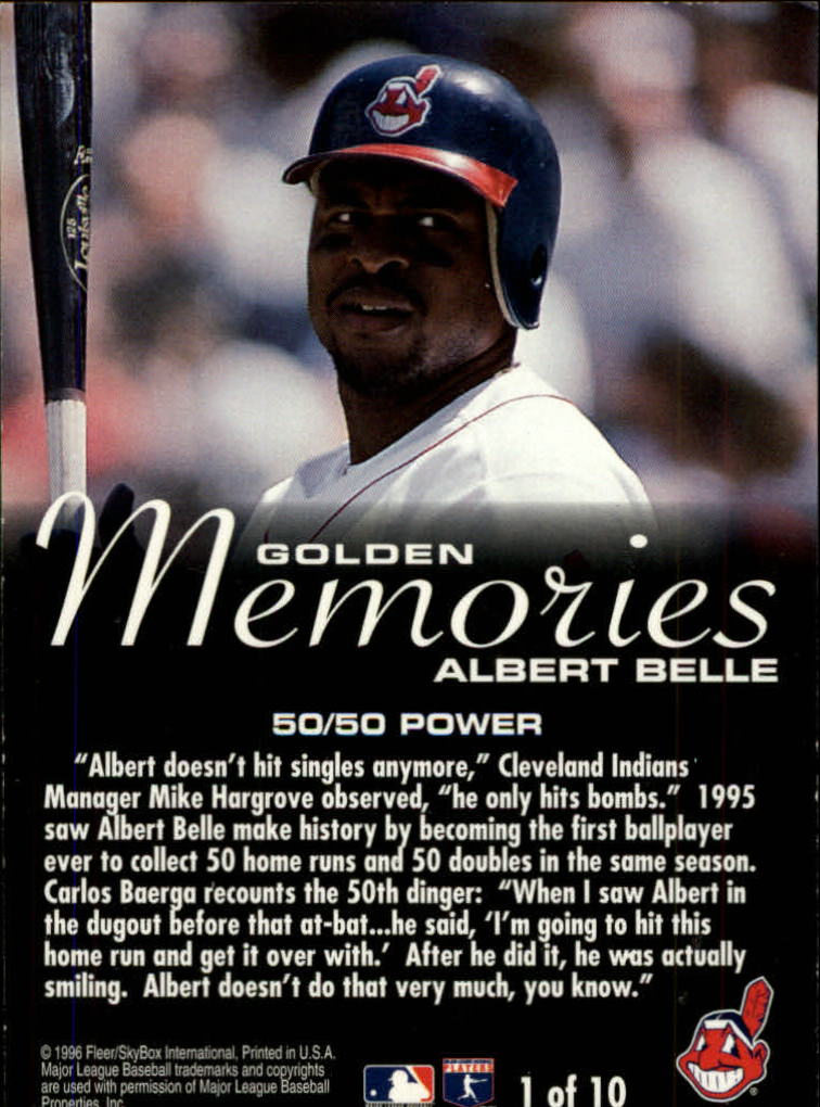 1996 Fleer Baseball "Golden Memories" Insert Cards - Picture 3 of 15