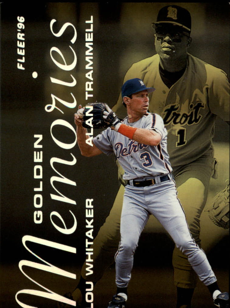 1996 Fleer Baseball "Golden Memories" Insert Cards - Picture 14 of 15