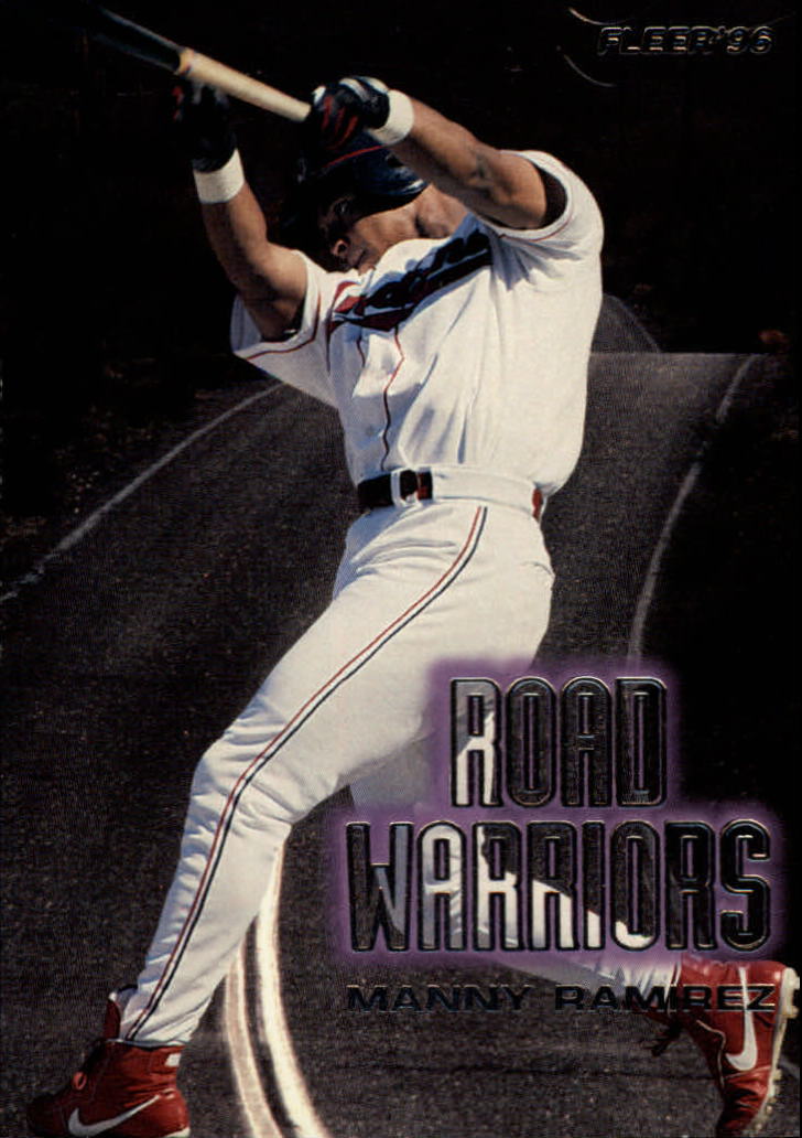 1996 Fleer Road Warriors #6 Manny Ramirez