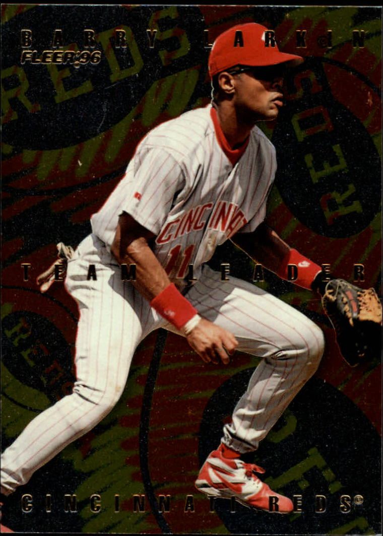 1996 Fleer Baseball "Team Leaders" Insert Cards - Picture 14 of 19