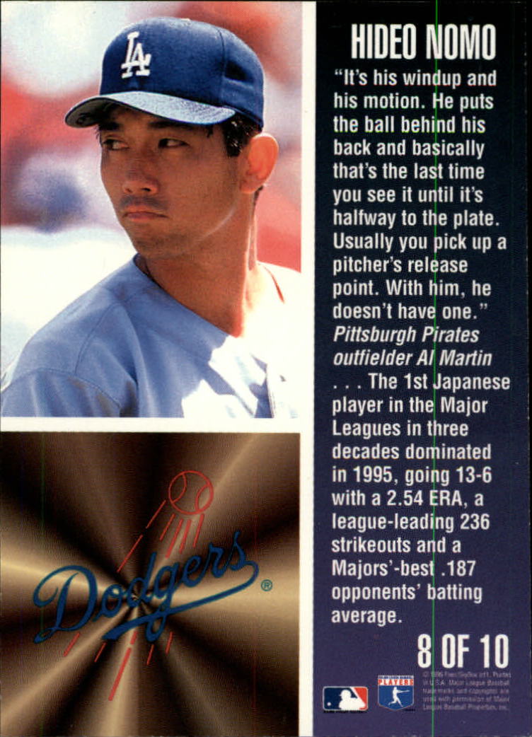 1996 Fleer Baseball "Tomorrow's Legends" Insert Cards - Picture 13 of 15