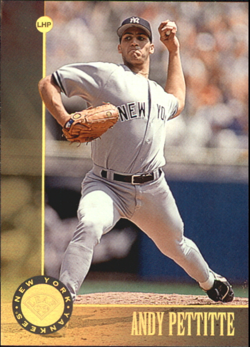 1996 Leaf Gold Press Proofs #185 Andy Pettitte