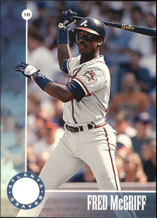 1996 Leaf Silver Press Proofs #33 Fred McGriff