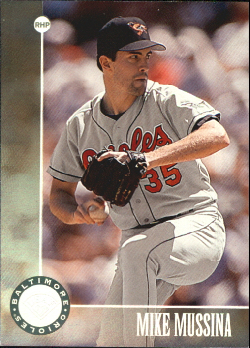 1996 Leaf Silver Press Proofs #191 Mike Mussina