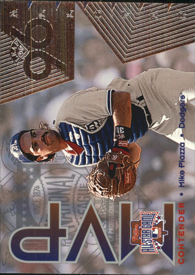 1996 Leaf All-Star Game MVP Contenders #2 Mike Piazza W