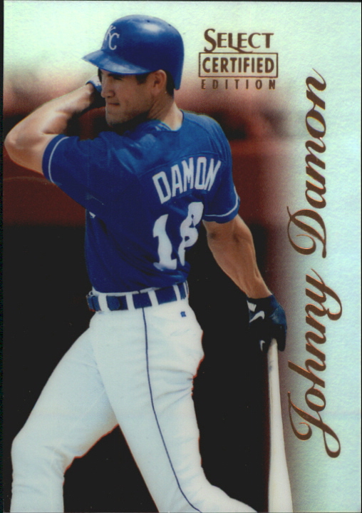1996 Select Certified Mirror Red #27 Johnny Damon
