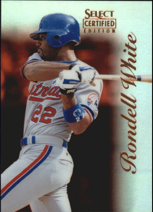 1996 Select Certified Mirror Red #29 Rondell White