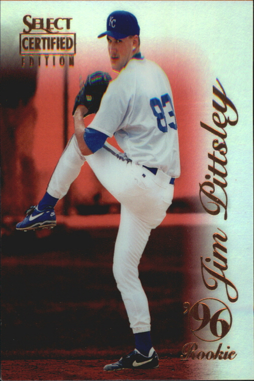 1996 Select Certified Mirror Red #124 Jim Pittsley