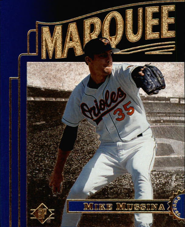 1996 SP Marquee Matchups #MM17 Mike Mussina